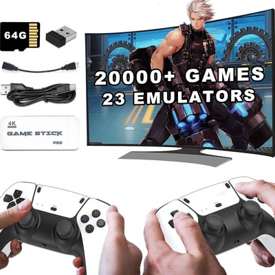 CWZZ Wireless Retro Game Console,4K HDMI Output Plug and Play Retro Video Gam...