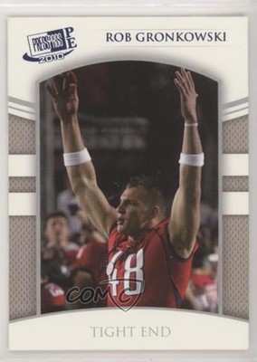 2010 Press Pass Portrait Edition Blue Rob Gronkowski #21 Rookie RC 2w3
