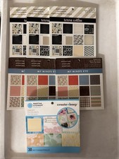 My Minds Eye, Teresa Collins, Martha Stewart 6x6 Paper Pads.