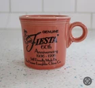 Fiestaware Persimmon 60th Anniversary Mug NEW