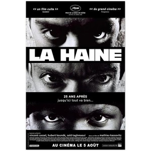 Poster Originale Del Film La Haine (1995), Edizione Ufficiale, 90s, Cinema Francese - Foto 3