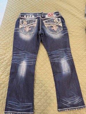 Rock Revival Wilder Relaxed Taper Men s Jeans 38x32