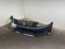 2015- 2018 Volkswagen Jetta Front Bumper Cover Panel Oem 2t C9x- Black 2015- 2018 Volkswagen Jetta Front Bumper Cover Panel Oem 2t C9x- Black