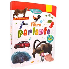 Spanish English Words Sound Book Interactive Toddler Book Speak and Spell