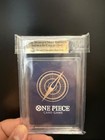 Bandai 2024 One Piece OP07-109 Monkey D. Luffy SR Foil BGS 10 — photo 1