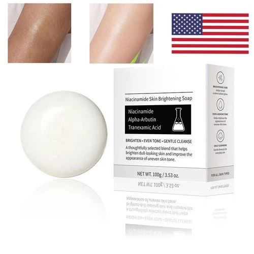 Niacinamide Brightening Soap Alpha-Arbutin Tranexamic Acid Skin Cleansing Soap