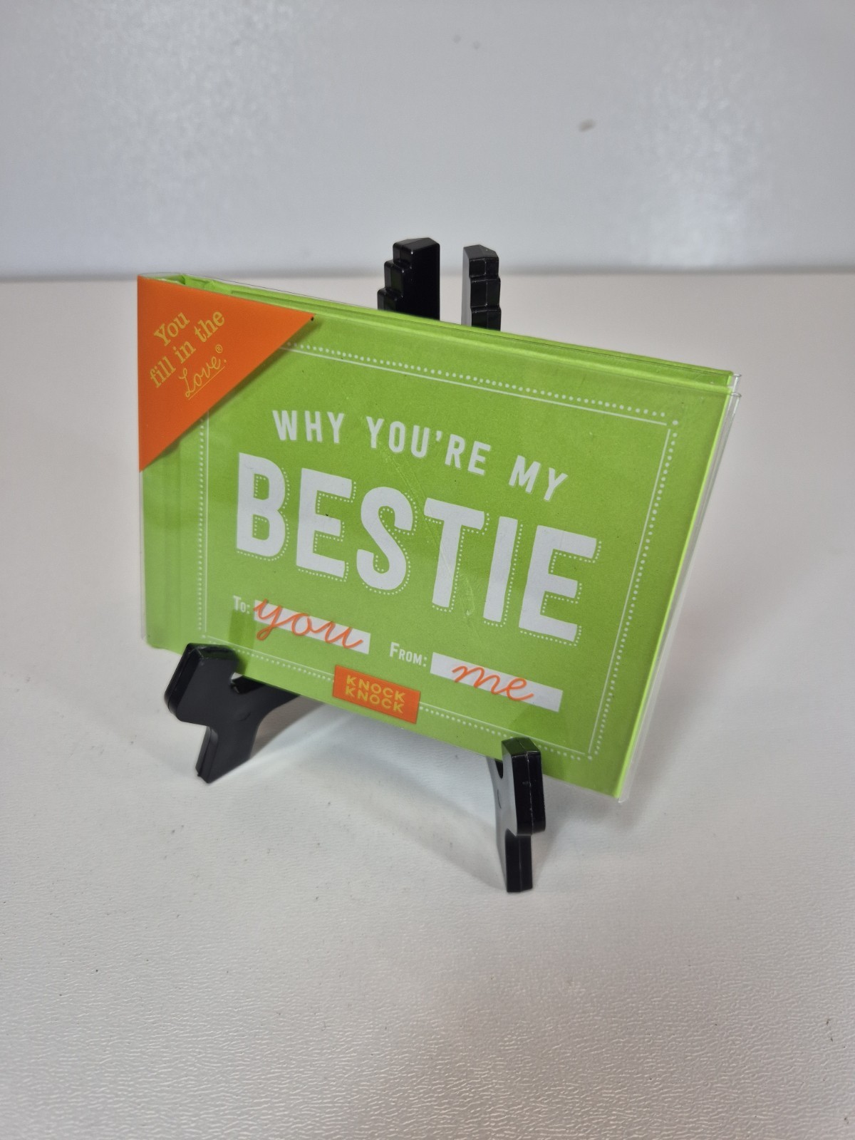Why You're My Bestie Book Fill In The Love Fill-In-The-Blank Book & Gift Journal Knock Knock - Image 2