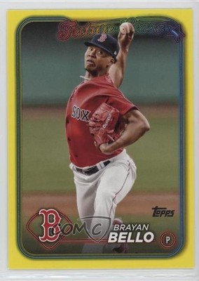 2024 Topps Series 2 Future Stars Yellow Brayan Bello #606 0v4e