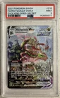Pokemon 2021 SWSH Evolving Skies Rayquaza VMAX Alt Art Secret Holo 218/203 PSA 9