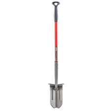 Root Slayer 23811, Metal Detecting Spade, Red