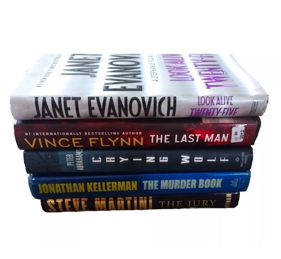 Lot of 5 Hardcover Thrillers Suspense Bestsellers James Patterson, John Grisham - Image 3 of 3