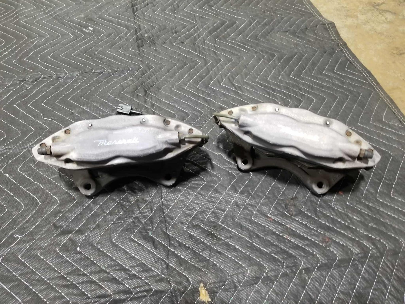 Maserati Quattroporte 2014-2017 Rear Right Brembo brake caliper with pads