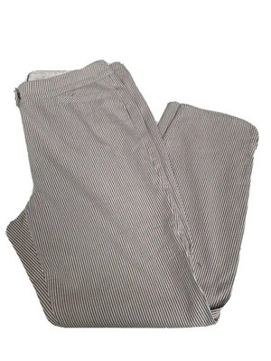 GERRY WEBER HOSE Damen Pedal Pusher beige elfenbein Bonbonstreifen Sommer 12