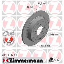 2x Bremsscheibe hinten für KIA Sportage 4 QL 5 NQ5 id60854