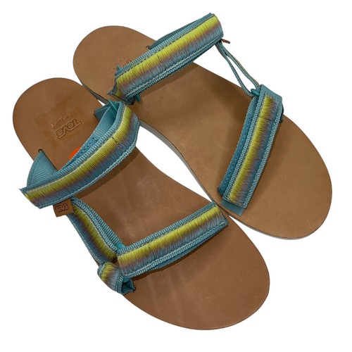 Teva Original Universal Sandals Womens Size 11 Aqua Strappy Casual Comfort Shoes - Picture 6 of 24