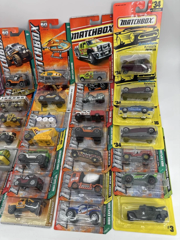 Lote 30+ Coches Diecast Matchbox Nuevos en Caja Plymouth Prowler Foto 4 de 4