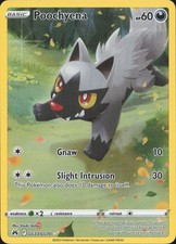 Pokemon Poochyena GG33/GG70 Holo Crown Zenith Galarian Gallery NM