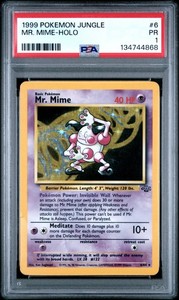 Mr. Mime 6/64 Jungle Holo Rare
