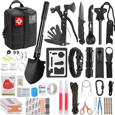 142Pc Emergency Survival Kit First Aid Kit Professional Survival Gear Equipment
