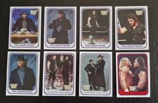 8 UNDERTAKER  CARDS 1991 WWF Merlin Trading Card  Vintage Italian Rare
