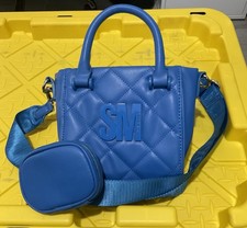 steve madden crossbody bag blue with wallet