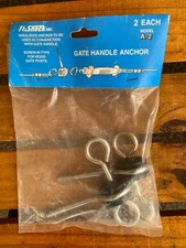 Fi-Shock WOOD POST GATE HANDLE ANCHOR (2-Pack) Model A-2 (New)