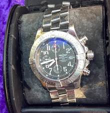 Boxed Breitling Avenger Skyland Chronograph Men's watch . A13380 + COA 13