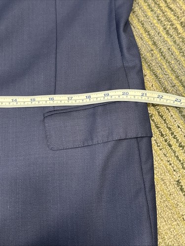 J Hilburn Vitale Barberis Canonico Wool Tailored Fit Sport Coat Blazer Size 44XL - Picture 17 of 24