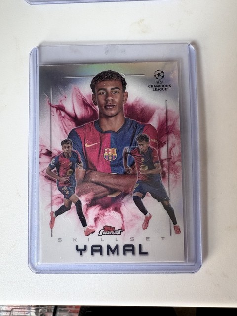 2024-25 Topps Finest Uefa Club Competitions - Finest Skillset Lamine Yamal #SK-3