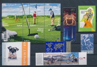 LT16520 Finland 2005 selection of nice stamps fine lot MNH