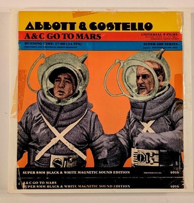 Abbott & Costello Go to Mars 1953 Universal Eight Super 8mm Movie w/ Sound