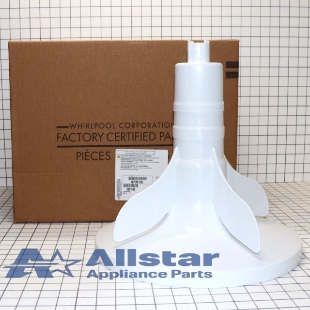Whirlpool Washing Machine Lower Agitator WP3951632