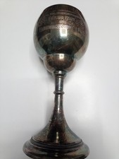 Calice Argentato E Dorato Anno 1949 Svizzero Modello Liturgico