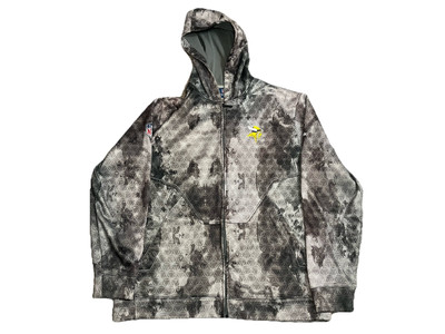 Medium Minnesota Vikings Full Zip Geometric Themed Hoodie Sweatshirt NFL