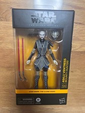 Star Wars Black Series Asajj Ventress Action Figure New Sealed Box