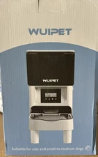 Wuipet Automatic Pet Feeder Stainless Bowl Adj. Legs USB C