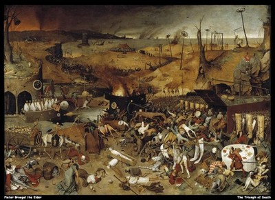 pieter-bruegel-der-älteste--der-triumph-des-todes_11018556004_o(1) A1-A4 Poster Kunst