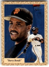 1998 Sports Illustrated Then and Now Barry Bonds Art of the Game #8 AG