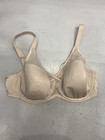 Understance Womens Underwire Bra 34DD Beige Peek Proof Contour Plunge Flexwire — photo 1