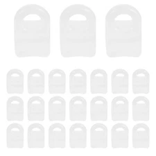 200 Pcs Curtain Track Gliders Hooks for System Plastic Sliders Drapes