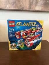 Lego 8060 Atlantis Typhoon Turbo Sub Dmg Box - New