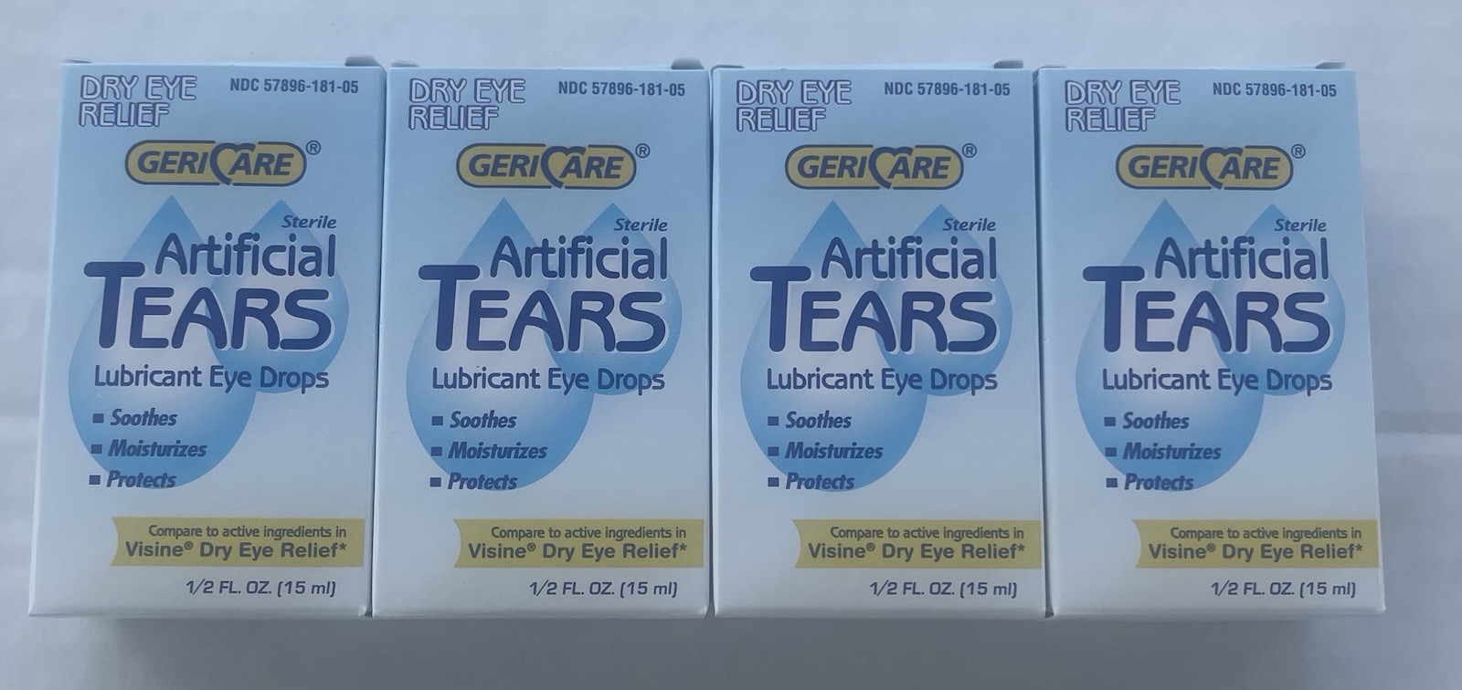 Dry Eye Relief 0.5 Oz. (lot Of 4).