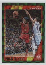 2016-17 Panini NBA Hoops Green 58/149 Dennis Schroder #41 d7b
