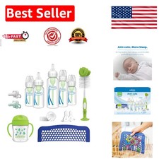 Ultimate Anti-Colic Feeding Set with Soft Spout  Silicone Pacifiers - 19 Pieces