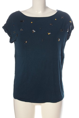 PROMOD T-shirt Donna Camicia Taglia IT 40 blu stile casual - Foto 5 di 5