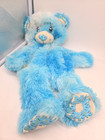 Build A Bear 2011 Bright Blue Sprinkles the Bear Donut 16" Retired Unstuffed 