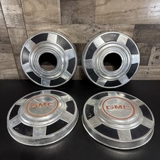 1973 - 1987 Gmc 34 Ton C K Series 4x4 Pickup Truck Squarebody Dog Dish Hubcap 1973 - 1987 Gmc 34 Ton C K Series 4x4 Pickup Truck Squarebody Dog Dish Hubcap
