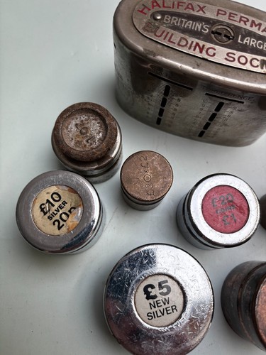 Halifax Largest Building Society Money Box & Vintage Post office weights bundle - Picture 21 of 23