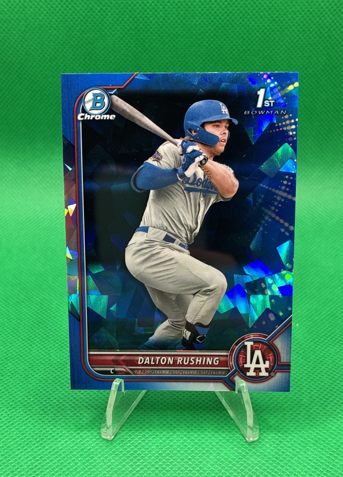 2022 Bowman Chrome Draft Sapphire Edition - Dalton Rushing #BDC-84 (RC)
