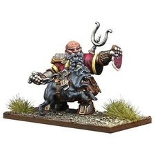 Dwarf Mastiff Packmaster Kings of War Mantic for Warhammer Dwarves D&D Dog Hound